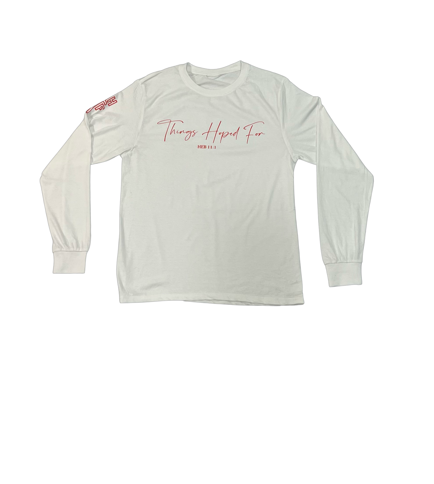 WHITE LONG-SLEEVED SHIRT - FaveRED