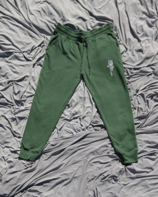 OLIVE GREEN JOGGERS