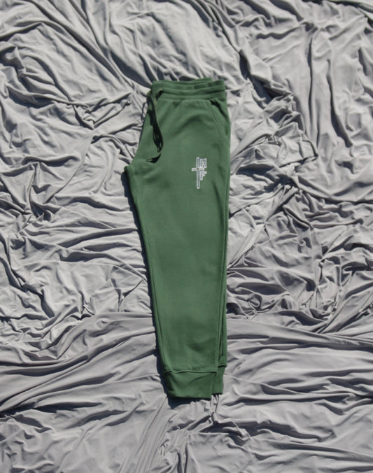 OLIVE GREEN JOGGERS