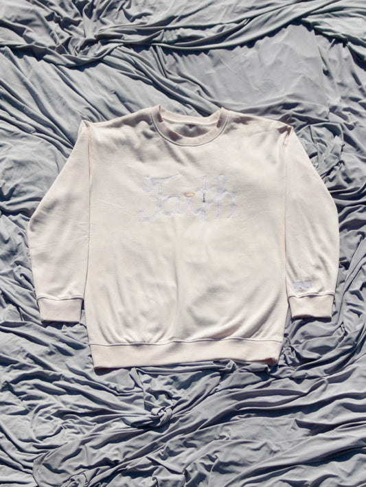 HALO IVORY CREWNECK