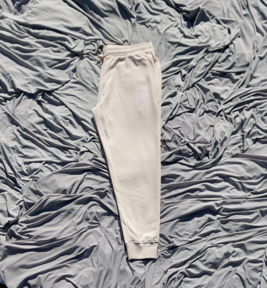 HALO IVORY JOGGERS