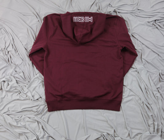 BURGUNDY HOODIE