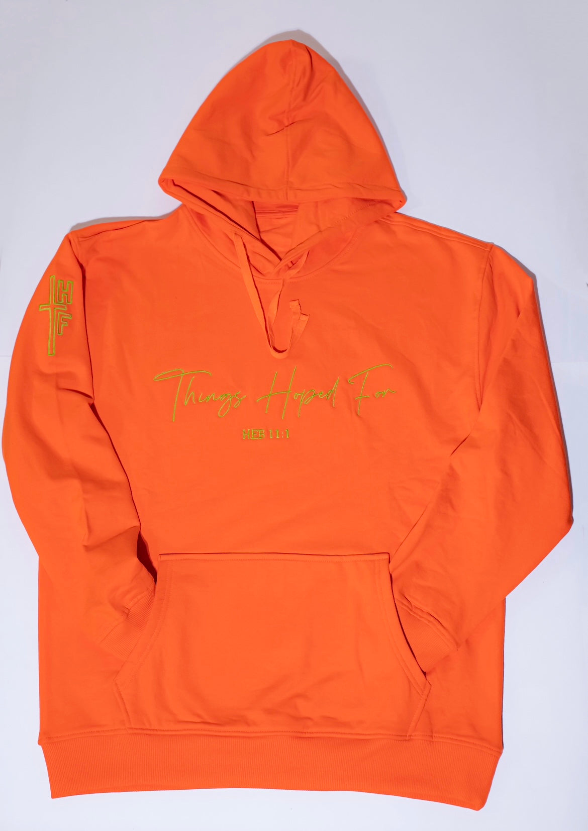 SAFETY ORANGE HOODIE